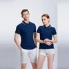 T-shirt CUST con motivi stampati personalizzati Ricamo di testo Azienda Polo per lavoro Team Design personalizzato personalizzato a 220712