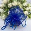 26/35 cm Mariages Party Favors and Gifts Round Organza Sac Bijoux Sachets Gauze Sacs Drawables Sacs de mariage décorat 5Z 20220427 D3