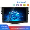 Système multimédia vidéo de voiture à écran tactile complet Android de 9 pouces pour Toyota RAV4 2007-2012 Navigation Radio Gps