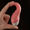 Vibrador para lamer la lengua suave SKAEFIO, juguetes sexys para el clítoris, Piercing para el clítoris, pezón, estimulador del punto G para masturbador femenino
