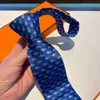 Män slips design herrar slipsar mode nacke 2 stil brev broderi luxurys designers affärer cravate nackkläder corbata cravattino h205