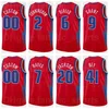 Printed 75th Anniversary Basketball Kelly Olynyk Jersey 19 Cade Cunningham 2 Jerami Grant 9 Killian Hayes 7 Saddiq Bey 41 Cory Joseph 18 Frank Jackson 5 Man Kids Women