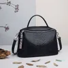 Sac à main en cuir de vachette sac pour dames grande capacité Messenger en cuir mode sac en cuir souple loisirs créatifs