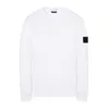 Sweat-shirt homme classique couple italie style col rond épais pull pur coton pull hiver manches longues