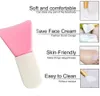 20pcs Professional Silicone Facial Mask Brush Mixing Makeup Reusable Cosmetic Short Handle Mud Skin Care Tools