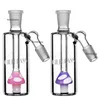 Glass Ash Catcher paddenstoelfilter Bong 45 en 90 graden dab rig recycler glazen rookaccessoires voor waterpijpen bedwelmende Matrix Perc Gear Percolator waterpijp