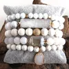 RH Designer Impero Stones Bracciale Braccialetto perline in pietra naturale Dorp Charms 5pc Bracciali Set per le donne Gioielli Dropship 220402