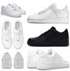 af1 OG force 1 lage hardloopschoenen voor heren 1s Triple white Classic utility zwart rood tarwe high shadow Pistachio Frost Pastel heren damessneakers