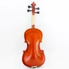 Violon de couleur naturelle instrument en bois de tilleul violon 4/4 gamme complète violon professionnel adulte et enfant de haute qualité 4/4