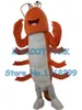 Талисман кукла костюм креветки Crawsfish Crawfish Costume костюм лобстера пользовательских взрослых размер мультипликационный персонаж COSCLY карнавал костюм 3275