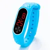 Wristwatches Simple Electronic Watches Silica Gel Sports Watch For Children Students Led Digital Display Bracelet Women Men Hect22
