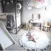 Round Baby Play Mats Cotton Child Carpet for Living Room Soft Sleeping Children's Rug Kids Play Rugs Floor born Gym Playmat