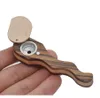 L'ultimo tubo di legno da 8,3 cm a forma di serpente piegato a rotazione copre il legno, colora molti stili di selezione, supporta il logo personalizzato