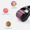 Commercio all'ingrosso di fabbrica Face Beauty monouso titanio microneedle 540 micro ago terapia derma roller Dermoroller Mesoroller per strumento per la cura della pelle dei capelli