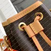 Moda moda swobodny design luksusowy nano mini wiadro torby na ramię w ramię wysokiej jakości top M81266 Torebka portfela moneta torebka kluczowa