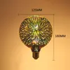 Bulbos Lâmpada LED LUZ 3D Decoração Firework