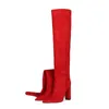 Boots Super Soft Suede Knee Length Sleeve Stacking Can Be Added to a Single Lining 220722