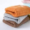 Serviette 2022 main-4 pièces/ensemble 100% coton 5 couches gaze pour adultes serviettes en mousseline bébé soins du visage magique Toalha 30x74cm