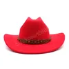 Vintage Schwarz Western Cowboy Hüte Für Männer 2023 Herbst Winter Gebogene Krempe Cowgirl Jazz Hüte Cloche Sombrero Hombre Kappen