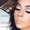 Popfeel 29 colores paleta de sombras de ojos mate sombra de ojos lentejuelas diamante brillo portátil belleza esencial Universal maquillaje ojos