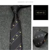 Akcesoria mody marki Mężczyzny W 100% jedwabny Jacquard klasyczny ręcznie robiony krawat dla mężczyzn ślubny i biznesowy krawat 186a