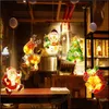 Christmas Decorations Festive Party Supplies Home Garden Suction Cup Window Hanging Lights Large Decorative Atmosphere S Dhkbf