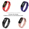 M4 Fitness Tracker Smart Watch Sport معدل ضربات القلب مراقبة الدم مراقبة الصحة المعصم المخاوم الماء على هاتف ios android هاتف