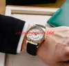 Orologio da uomo con cinturino in caucciù Sky Dweller ad alto costo ETA completamente automatico meccanico 42mm oro giallo 326238 zaffiro impermeabile280G