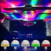 Voiture Auto USB DJ RGB Mini musique colorée son LED USB-C vacances fête karaoké atmosphère lampe bienvenue 5V balle lumière Laser