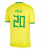 2025 Brazils VINI JR. Soccer Jersey brasil CASEMIRO 24 25 National Team G.JESUS P.COUTINHO Home Away men kids kit L.PAQUETA T.SILVA PELE MARCELO Football Shirt uniform