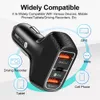 Carregador de carro USB Quick Charge QC 3.0/4.0 PD 20W Tipo C Adaptador USB rápido para iPhone 13 12 Pro Xiaomi Samsung Mobile Phone