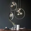 Lâmpadas pendentes nórdicas simples e elegantes luzes led luminárias de metal decoração pendurada na sala de estar lustre de teto lustres