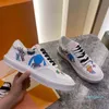 News hot Fashion Scarpe da uomo in pelle di alta qualità Scarpe da donna fatte a mano Multicolor Gradient Technical Sneakers Luxurys Designers Shoes Trainers