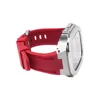 För Apple Watch Series 7 6 5 4 SE AP Mod Replacement Kit Tempered Glass Fullt skyddande fodral Silikonband Rem omslag Iwatch 44mm 45mm
