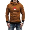 2022 New men's zip-up pullover fashion brand men's personality hoodie autumn winter sports fitness hoodie Men's hoodie G220429