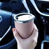 304 Coffee Thermos Cup Ins Small Capacity Color Exquisite Hand Cup Car Cup Portable Mugs Creative Y220511