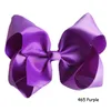 8 Inches 45 Colors Girls Hair Bows Kids Bow Hairpin Clips Girls Large Bowknot Ribbon Headband Fashion Baby Girl Hair Accessories