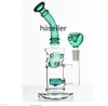 8.4inchs Recycler Dab Rigs Glass Water bongs Smoke Glass Pipe Hookahs Shisha Oil Bong With 14mm Bowl