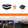 Lights Solar Fence Lamp Landscape Light Garden Post Cap Lamp 52 LEDS Utomhus Waterproof Path Deck