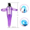 Vibratoren Vibrationsmassagegerät Fingerhülse Zunge Masturbator Erwachsenenprodukte 220713