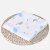 1pc Muslin 100% Cotton born Swaddles Soft Baby Boy Girls Blankets Bath Gauze Infant Wrap Sleepsack Stroller Cover Play Mat 220816