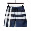 Burbery Plaid Shorts Mens Summer Fashion burbrery Beach Pants Designer Board Swim Short Gym Mesh Sportswear Maillots de bain à séchage rapide 286Z