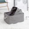 Storage Baskets Home Supplies Folding Linen Organizer Box Baby Toys Socks Clothes Book Gadget House Office Laundry Basket