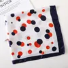 Schal Frauen Mode Schals Casual Druck Kleinen Hals Büro Dame Haar Band Foulard Hand Kopftuch Weibliche Bandana Schal