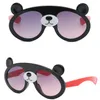 Children Cute Cartoon Panda Personality Street Shooting Sunglasses Boys Girls Outdoor Sunscreen UV400 Sunglasses Kids Sunglasses