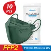 Fashion face protective masks fish-shaped willow leaf-shaped breathable 3D fit double melt-blown dust-proof adult mask