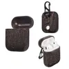 UPS Designer AirPods Pro Case Set Top Leather Headset Accessories Hard Shell Protection Package Hook Bags7302896