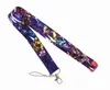 100 Stück Cartoon JoJo Japan Anime Umhängeband Lanyards Ausweishalter Seil Anhänger Schlüsselanhänger Zubehör Neues Design Junge Mädchen Geschenke Kleiner Großhandel #23