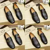 2023 Heren Loafers Luxe Ontwerpers Schoenen Echt Leer Bruin Zwart Heren Casual Designer Jurk Schoenen Instappers Bruiloft Schoen Met Doos 38-46