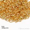 10/12/14/16mm 1000 pcs Metalen kreeft Haken voor sieraden maken Vinding Connect Buckle Diy ketting